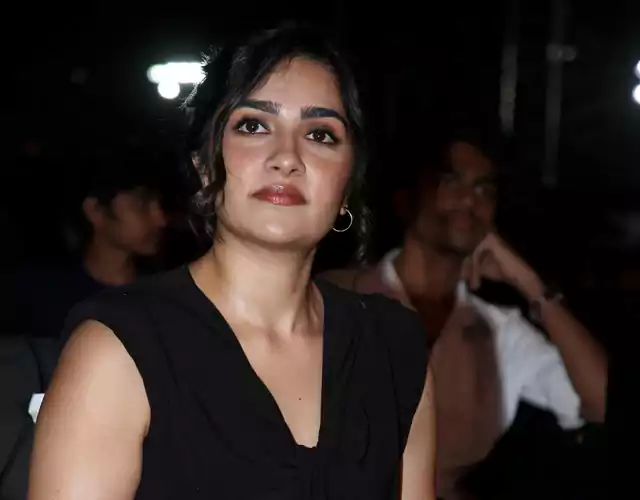 Rukmini Vasanth Black Dress Photos